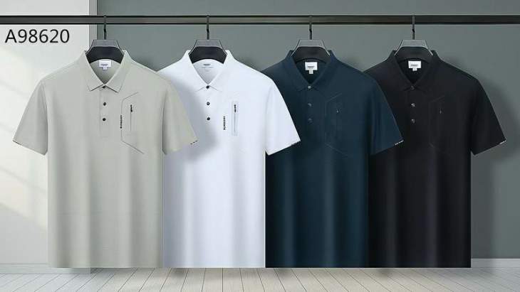 Picture of Burberry Polo Shirts Short _SKUBurberryM-3XL25wx1929166